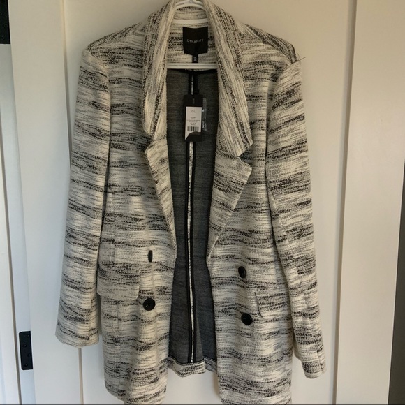 NWT black and white blazer - Picture 1 of 4
